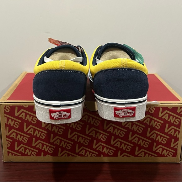 Vans Era ComfyCush, VN0A3WM9VNO, Blue & Yellow - Picture 5 of 12